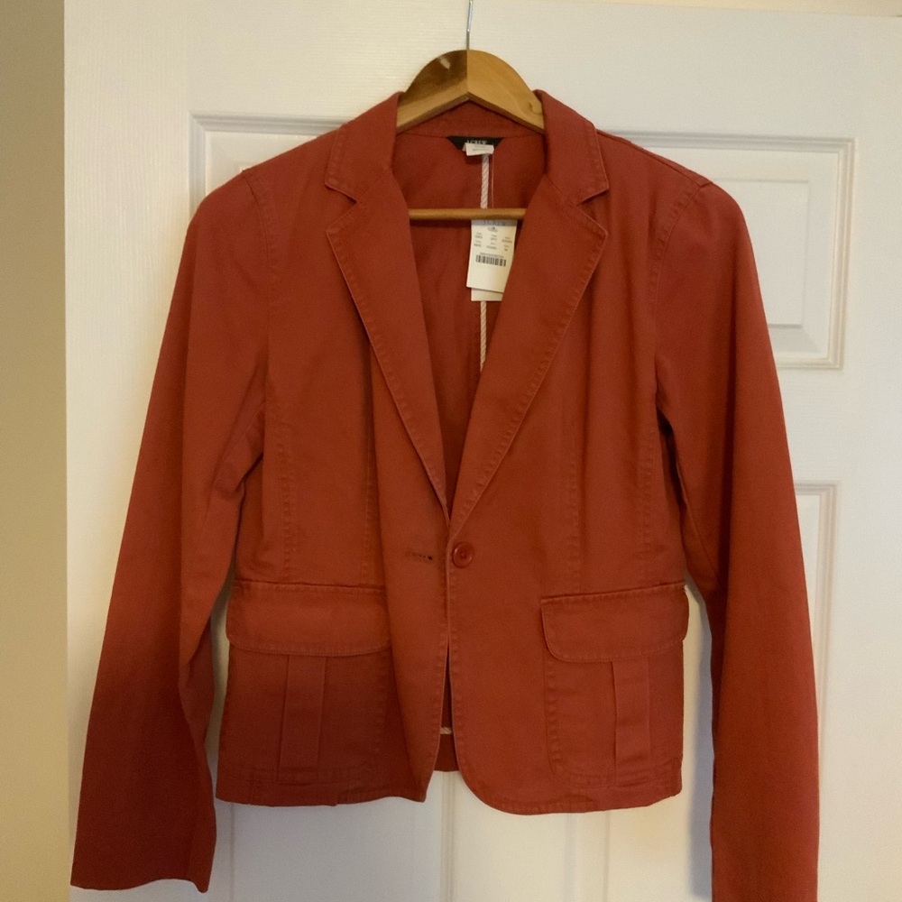 J. Crew Women's Terracotta Blazer